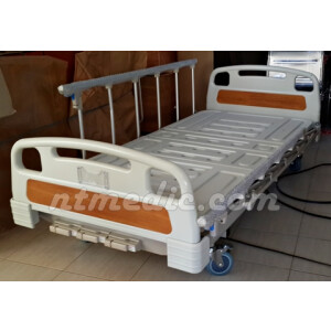 NT1062 เตียงผู้ป่วย 3 ไกร์ มือหมุน รุ่น Super Low ปรับเตียงได้เตี้ยสุด 37 ซม.